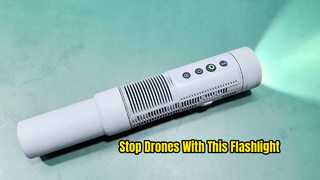 VBE 4F20 Anti Drone Stoorzender Zaklamp 300 meter bereik